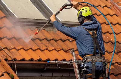 Démoussage et hydrofuge de toiture à Vannaire